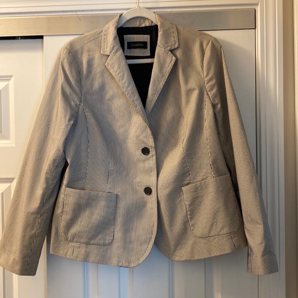Talbots fitted blazer